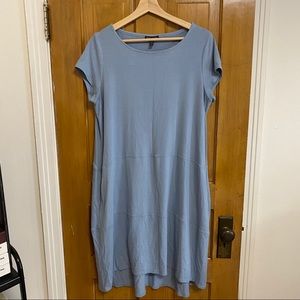 Blue Eileen fisher T-shirt dress